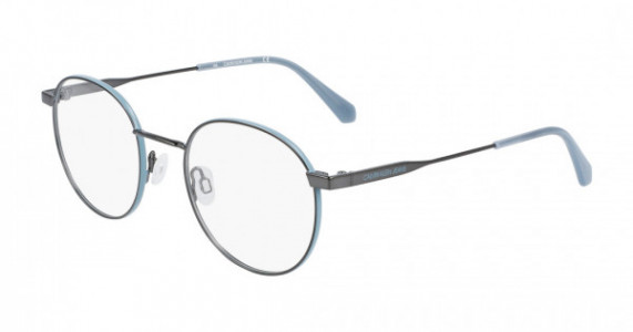 Calvin Klein Jeans CKJ21215 Eyeglasses, 011 Gunmetal/smoke