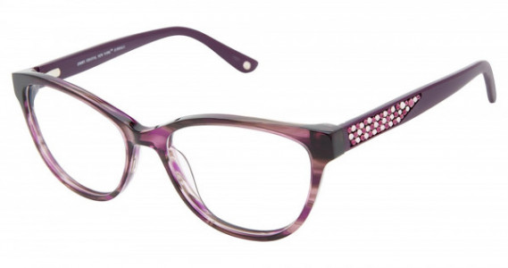 Jimmy Crystal JURMALA Eyeglasses, AMETHYST