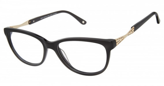 Jimmy Crystal VLYCHOS Eyeglasses, BLACK