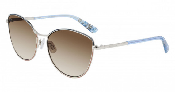 Anne Klein AK7074 Sunglasses, 040 Silver