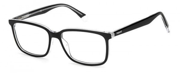 Polaroid Core PLD D394 Eyeglasses, 07C5 BLACK CRYSTAL