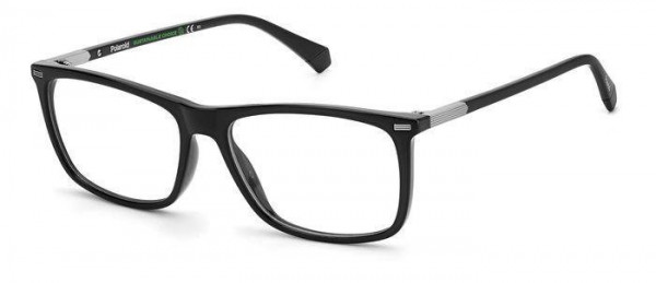 Polaroid Core PLD D430 Eyeglasses, 0807 BLACK