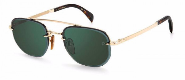 David Beckham DB 1078/S Sunglasses, 006J GOLD HAVN