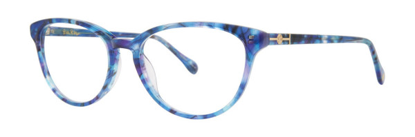 Lilly Pulitzer Adler Eyeglasses, Bermunda Blue