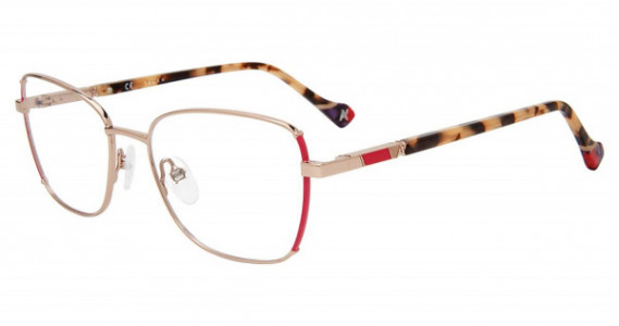 Yalea VYA040 Eyeglasses, Rose