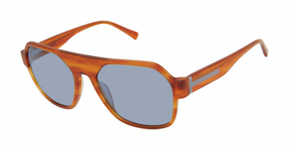 Ted Baker TBU001 Sunglasses, Amber (AMB)