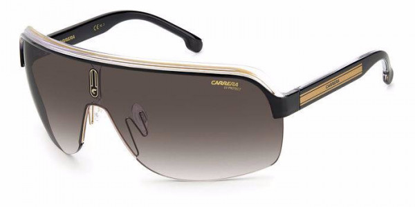 Carrera TOPCAR 1/N Sunglasses, 02M2 BLACK GOLD