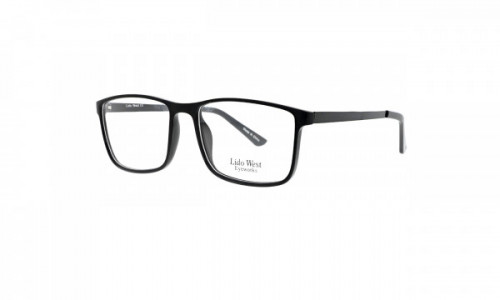 Lido West Deep Eyeglasses, Black