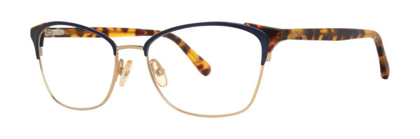 Lilly Pulitzer Belina Eyeglasses, Gold Horn