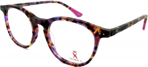 Vicomte A. VA40084 Eyeglasses, C3 RED MULTI TORTOISE