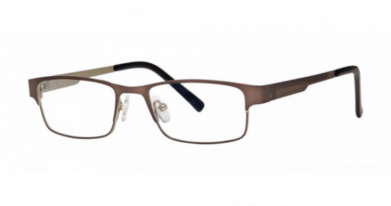 Modz ACADEMIC Eyeglasses, Matte Brown/Gunmetal