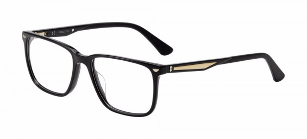 Police VPLF01 Eyeglasses, BLACK (0700)