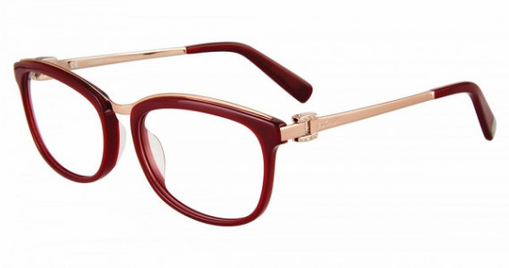 Escada VES943T Eyeglasses, BURGUNDY (09FH)