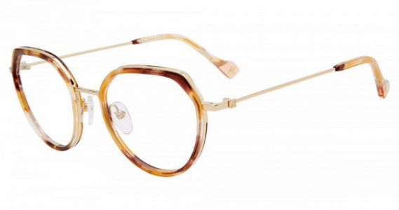 Yalea VYA038 Eyeglasses, Brown