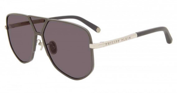 Philipp Plein SPP009M Sunglasses, GUNMETAL (0H70)