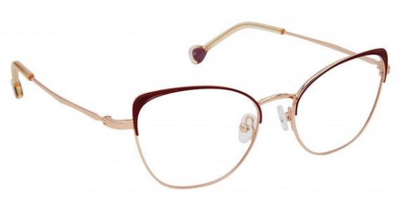 Lisa Loeb FALL BACK Eyeglasses, CREAM/COPPER (C3)