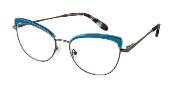 Exces EXCES 3180 Eyeglasses, 404 Blue-Gunmetal