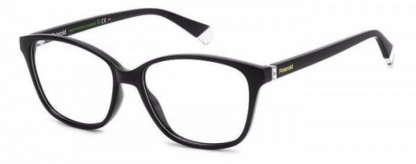 Polaroid Core PLD D466 Eyeglasses, 0807 BLACK