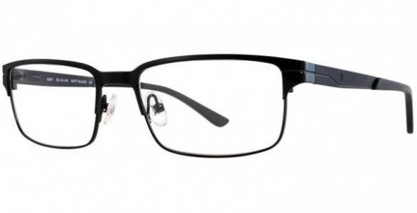 Helium Paris 4381 Eyeglasses, Matt Black