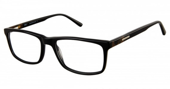 XXL HAWKEYE Eyeglasses, BLACK