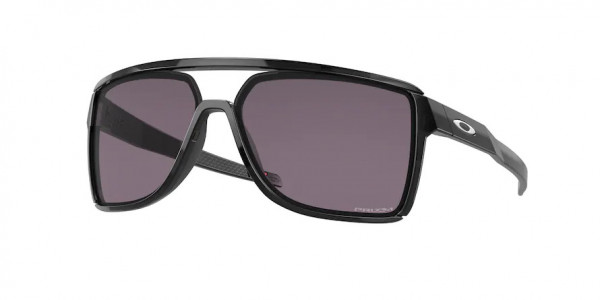 Oakley OO9147 CASTEL Sunglasses, 914713 CASTEL MATTE SILVER/BLUE COLOR (SILVER)