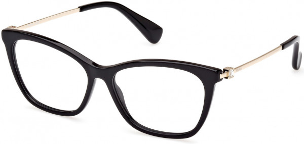 Max Mara MM5070 Eyeglasses, 055 - Coloured Havana / Shiny Pale Gold