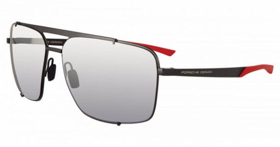 Porsche Design P8919 Sunglasses, BLACK/ RED (A)