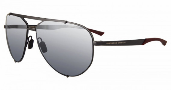 Porsche Design P8920 Sunglasses, BLA/DARK RED (A)