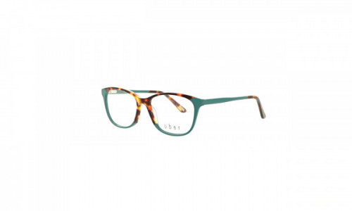 Uber Genesis Eyeglasses, Demi-Teal