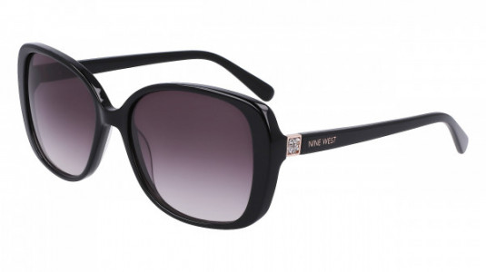 Nine West NW657S Sunglasses, (001) BLACK