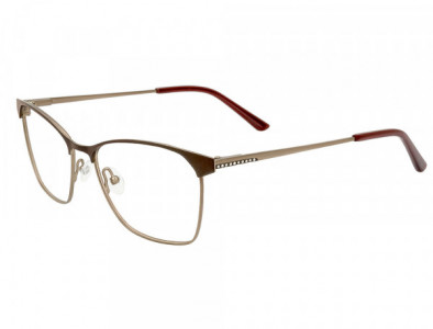 Café Boutique CB1085 Eyeglasses, C-1 Chestnut