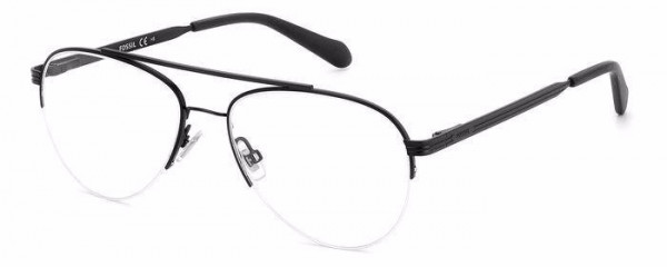 Fossil FOS 7153/G Eyeglasses, 003 MTT BLACK