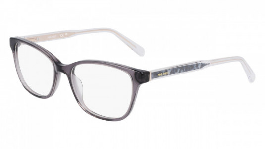 Nine West NW5216 Eyeglasses, (010) CRYSTAL SMOKE