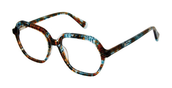 Exces EXCES 3183 Eyeglasses, 305 BROWN - BLUE MOT