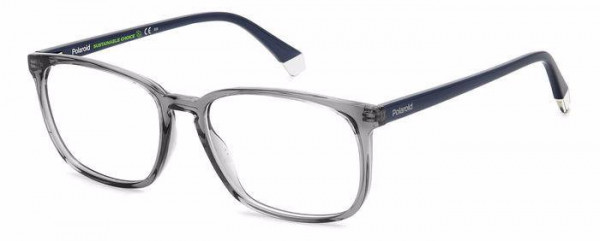 Polaroid Core PLD D488 Eyeglasses, 009V GREY BLUE