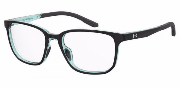 UNDER ARMOUR UA 5044 Eyeglasses, 07ZJ BLACK GREEN