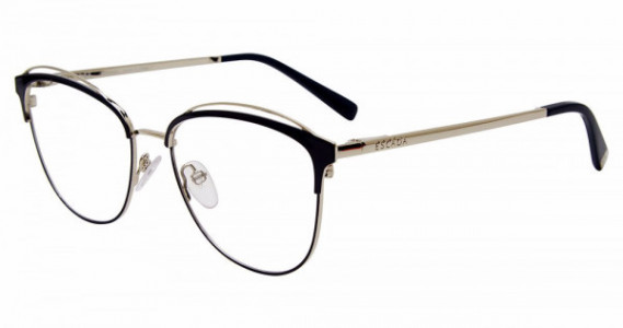 Escada VESD41K Eyeglasses, PALLADIUM /BLUE (0E70)