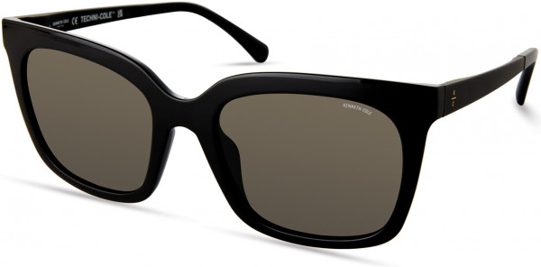 Kenneth Cole New York KC7269 Sunglasses, 01B - Shiny Black / Matte Black