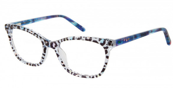 Betsey Johnson BJG C U LATER Eyeglasses, BLU