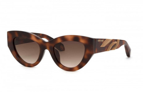 Roberto Cavalli SRC009M Sunglasses, DARK HAVANA -02BV