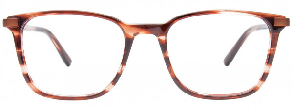 EasyClip EC664 Eyeglasses, 010 -  Transparent Marble Brown