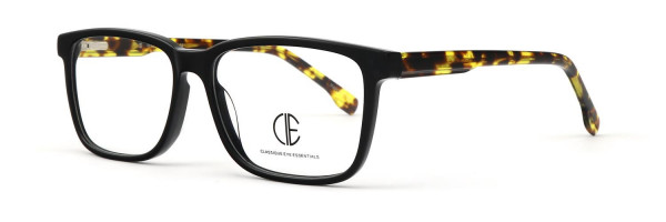 CIE CIE189 Eyeglasses, CRYSTAL/GREEN (4)