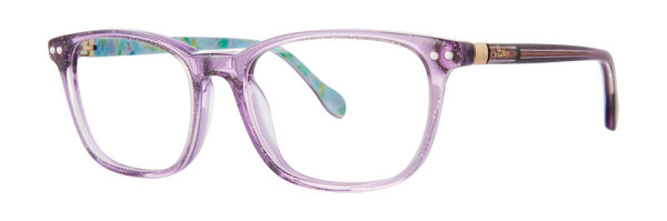 Lilly Pulitzer Girls Aubra Mini Eyeglasses, Iris Shimmer