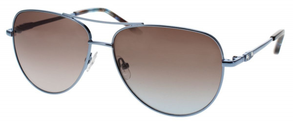 BCBGMAXAZRIA FAVE Sunglasses, Gunmetal Blue