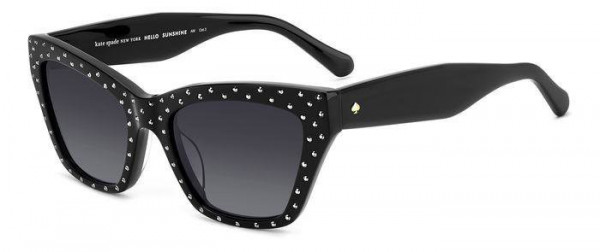 Kate Spade FAY/G/S/STRASS Sunglasses, 0807 BLACK