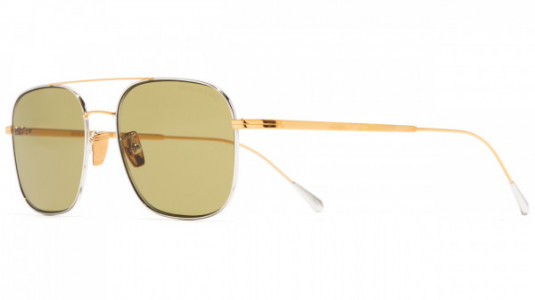 Cutler and Gross AUSN000354GR Sunglasses, (004) GOLD 24 KT/RHODIUM