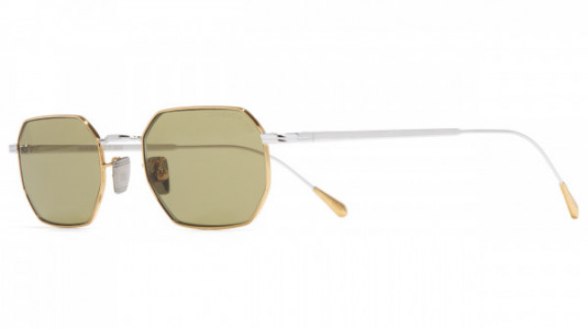 Cutler and Gross AUSN000550GR Sunglasses, (004) RHODIUM/GOLD 24 KT