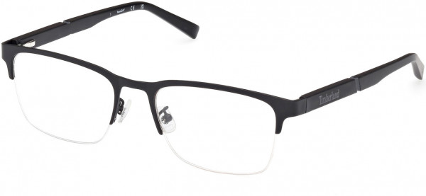 Timberland TB1841-H Eyeglasses, 002 - Matte Black / Matte Black