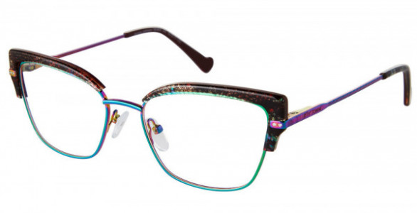 Betsey Johnson BET REMIX Eyeglasses, oil