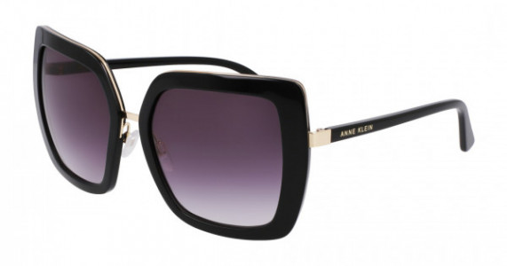 Anne Klein AK7095 Sunglasses, 001 Black